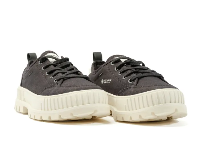 Sneakers Women PALLADIUM PALLASHOCK LO ORGANIC 2 Black Sneakers Women PALLADIUM PALLASHOCK LO ORGANIC 2 Black