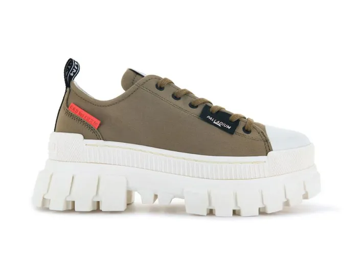 Sneakers Women PALLADIUM REVOLT LO TX Olive