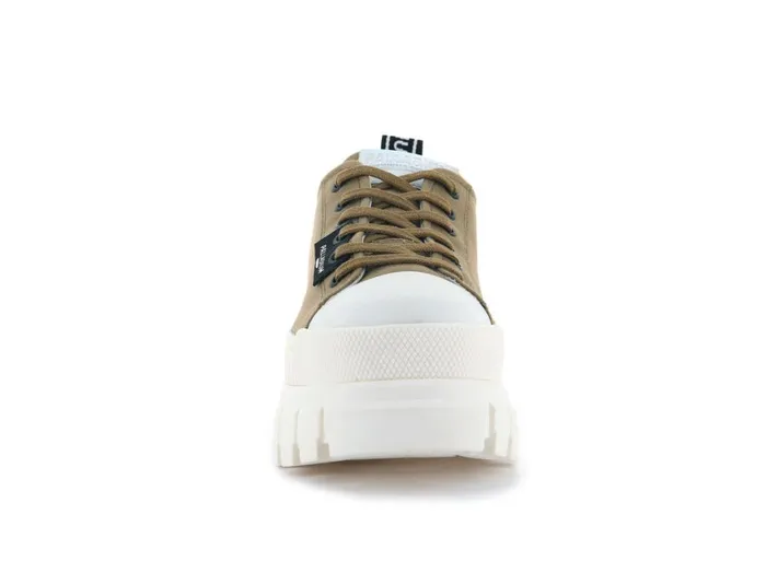 Sneakers Women PALLADIUM REVOLT LO TX Olive Sneakers Women PALLADIUM REVOLT LO TX Olive