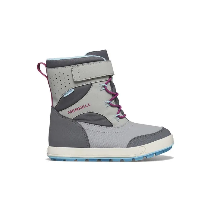 Snow Storm 30 Waterproof Boot Greyturquoise Kids Merrell Boots