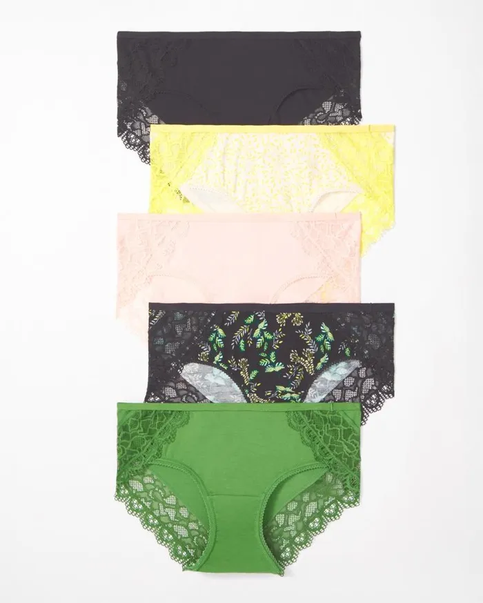 Soma Embraceable Enchanting Lace Hipster 5 Pack Heartbreaker Multipack Women Panties Soma Embraceable Enchanting Lace Hipster 5 Pack Heartbreaker Multipack Women Panties