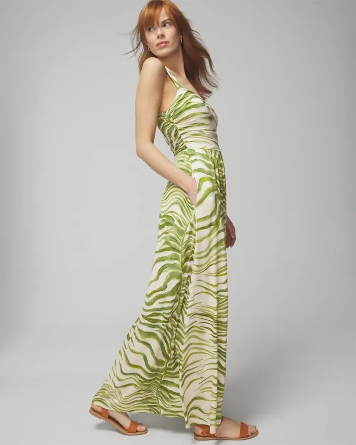 Soma Soft Jersey VWire Maxi Bra Dress Into The Groove Grand Ws Women Long Dresses