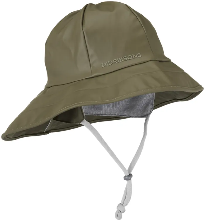 Southwest Hat 2 Fog Green WomenMen Didriksons Waterproof Hats