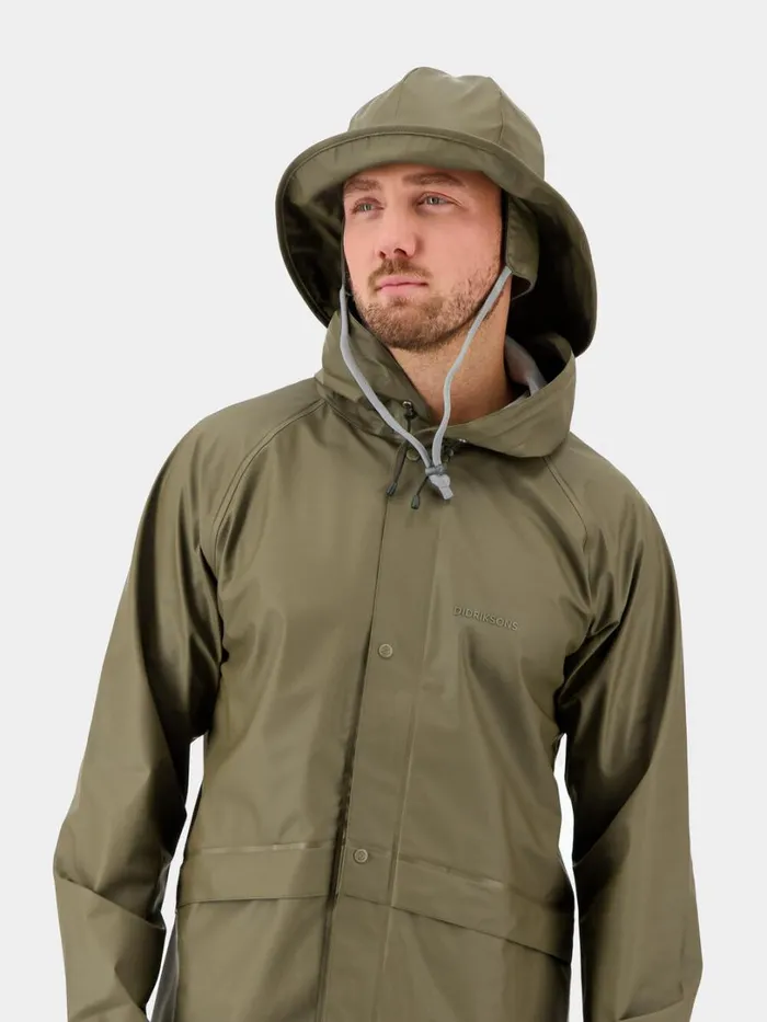 Southwest Hat 2 Fog Green WomenMen Didriksons Waterproof Hats