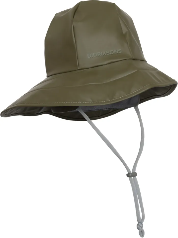 Southwest Hat 2 Fog Green WomenMen Didriksons Waterproof Hats