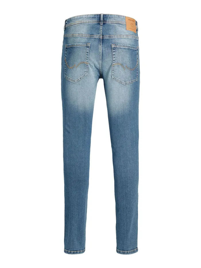Spray On Jeans JACK and JONES Mens TOM ORIGINAL NA 417 SKINNY FIT JEANS Blue Blue Denim