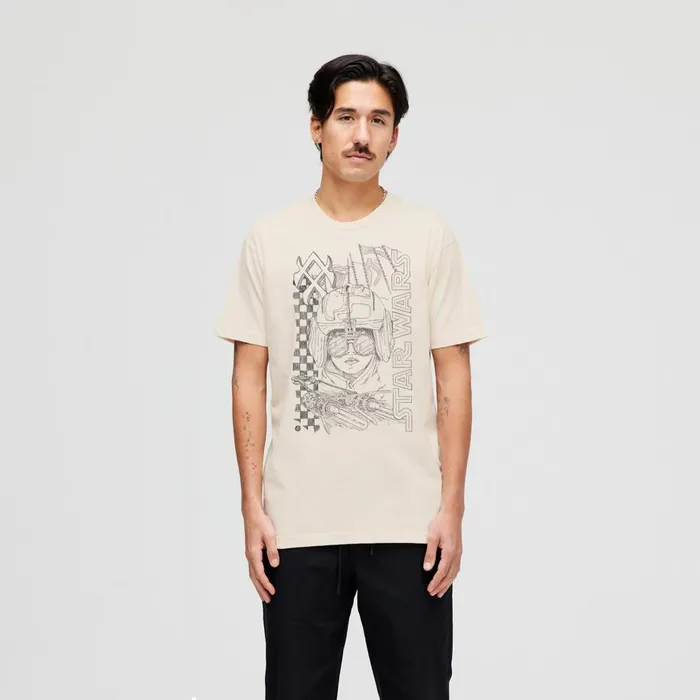 Star WarsStance Anakin Tee Vintagewhite Men Stance Shirts and Tees