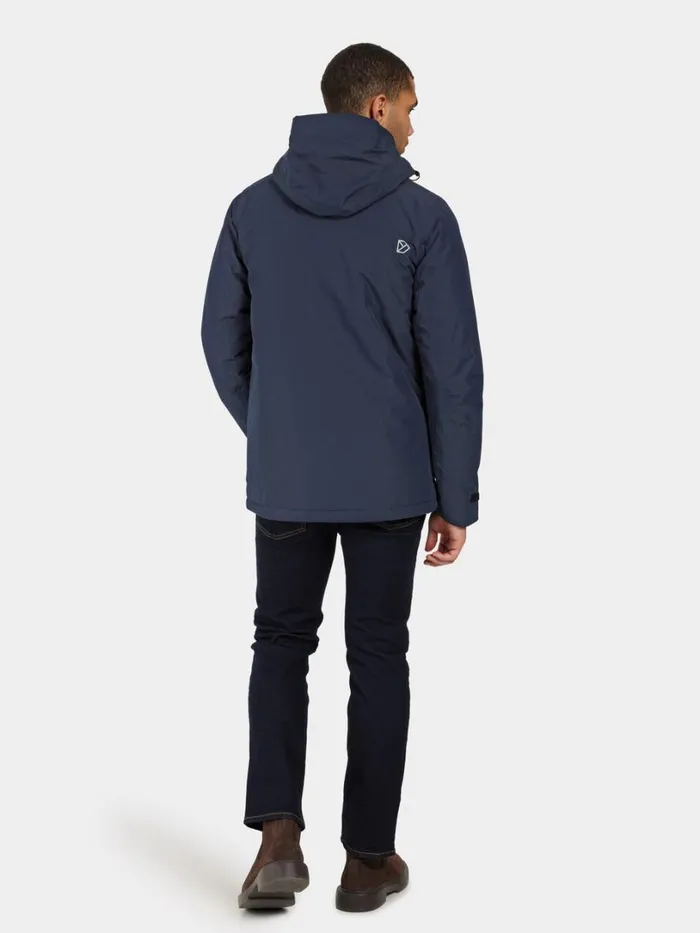 Stefan Jacket Dark Night Blue Men Didriksons Insulated Jackets