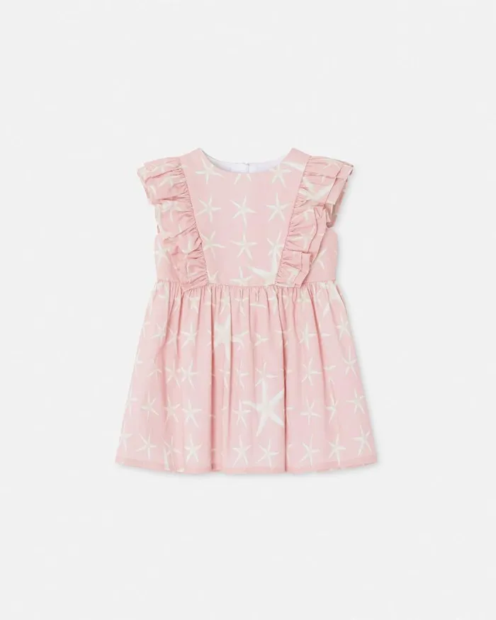 Stella Marina Baby Dress Pinkprint Children Versace Clothing