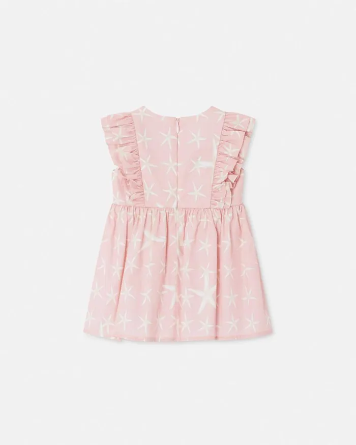 Stella Marina Baby Dress Pinkprint Children Versace Clothing