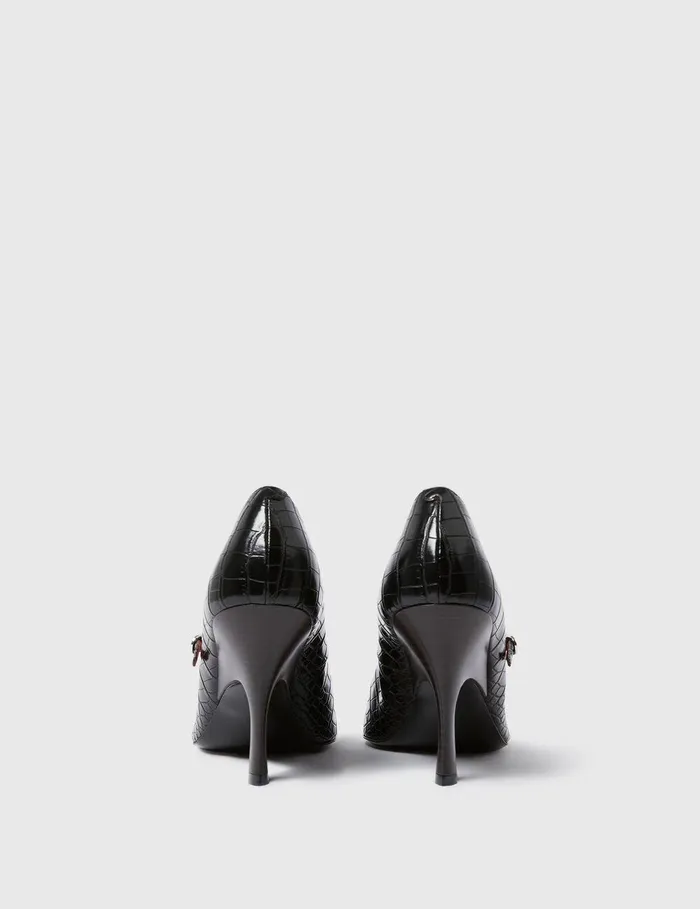 Stella McCartney Heels Women Elsa PointedToe Pump Black Stella McCartney Heels Women Elsa PointedToe Pump Black