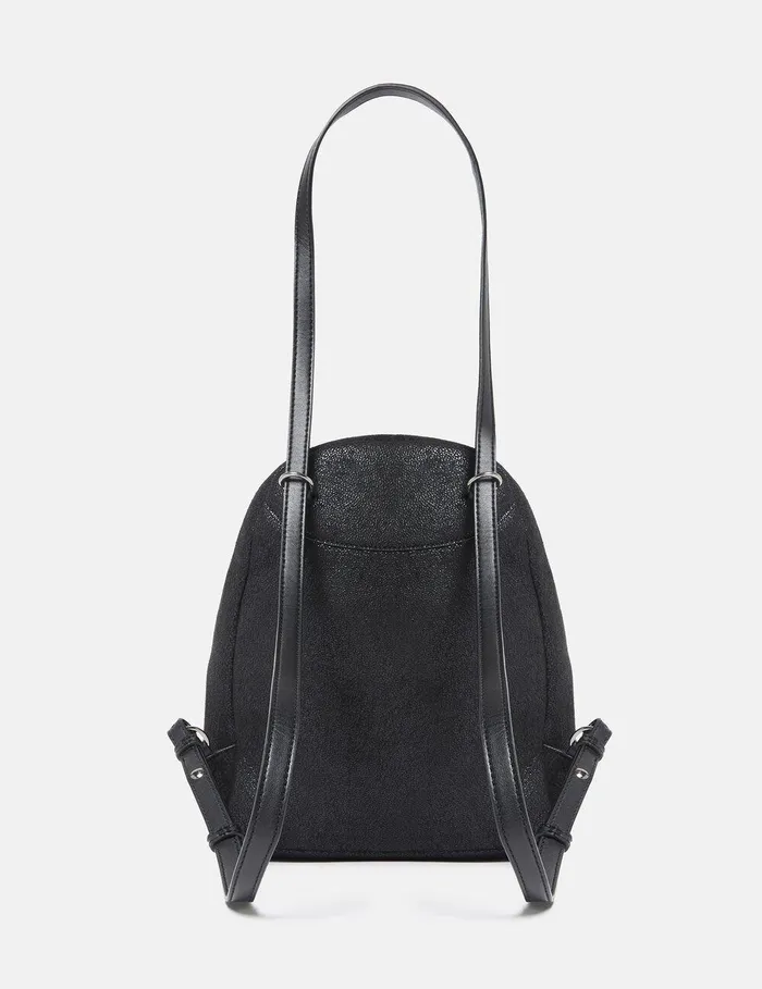 Stella McCartney Iconic Falabella Women Falabella Mini Backpack Midnight Black Stella McCartney Iconic Falabella Women Falabella Mini Backpack Midnight Black