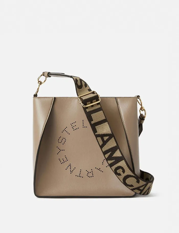 Stella McCartney Mini Bags And Clutches Women Logo Crossbody Bag Moss