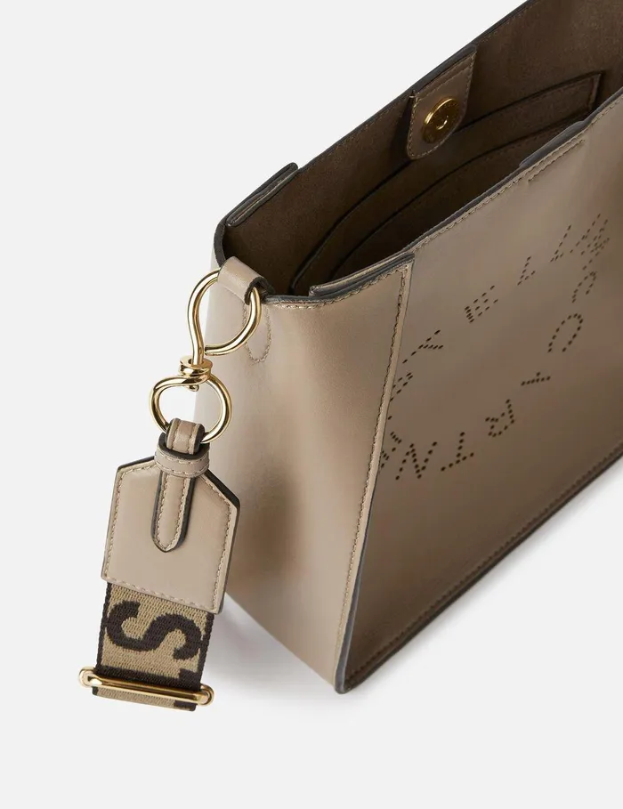 Stella McCartney Mini Bags And Clutches Women Logo Crossbody Bag Moss Stella McCartney Mini Bags And Clutches Women Logo Crossbody Bag Moss