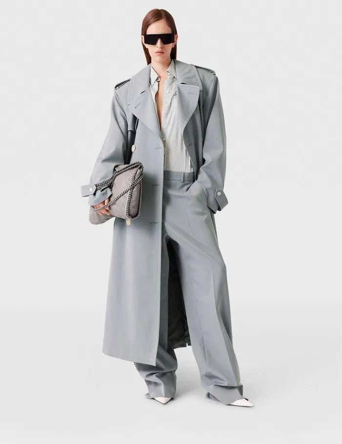 Stella McCartney Pants And Shorts Women LowRise StraightLeg Pants Mist Stella McCartney Pants And Shorts Women LowRise StraightLeg Pants Mist