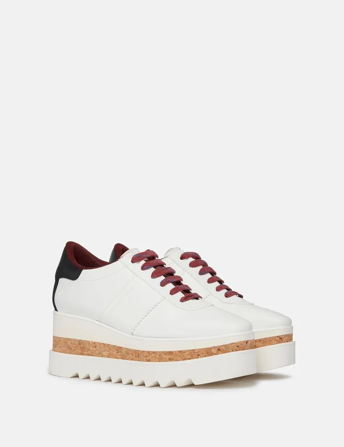 Stella McCartney Sneakers Women SneakElyse Platform Sneakers Pure White Stella McCartney Sneakers Women SneakElyse Platform Sneakers Pure White