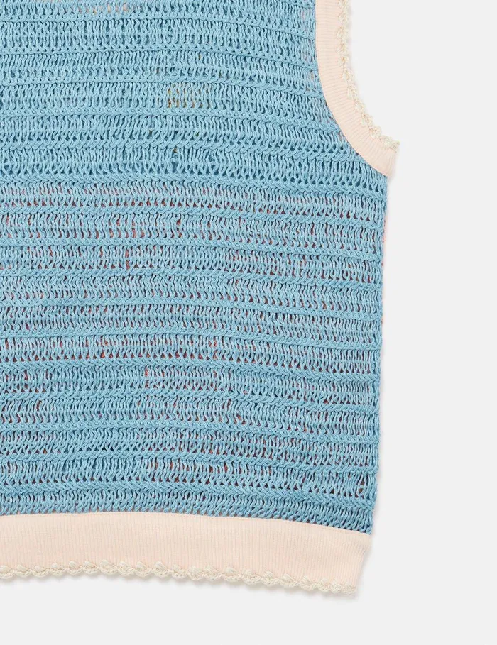 Stella McCartney Sweaters and Cardigans Kids Farmyard Appliqu Knitted Sweater Vest Multicolour Stella McCartney Sweaters and Cardigans Kids Farmyard Appliqu Knitted Sweater Vest Multicolour