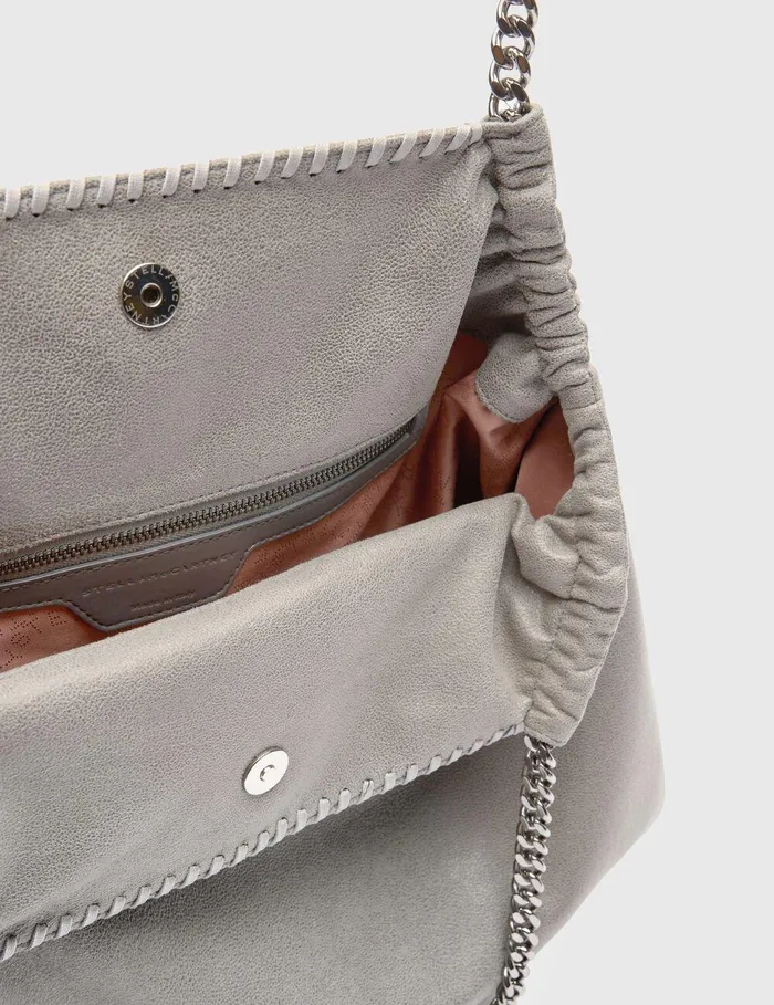 Stella McCartney TopHandle Bags Women Falabella Drawstring Tote Bag Grey Stella McCartney TopHandle Bags Women Falabella Drawstring Tote Bag Grey