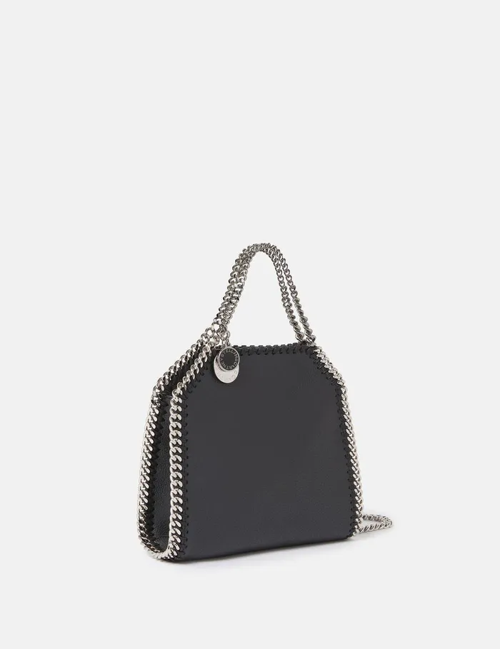 Stella McCartney TopHandle Bags Women Falabella Tiny Tote Bag Black Stella McCartney TopHandle Bags Women Falabella Tiny Tote Bag Black