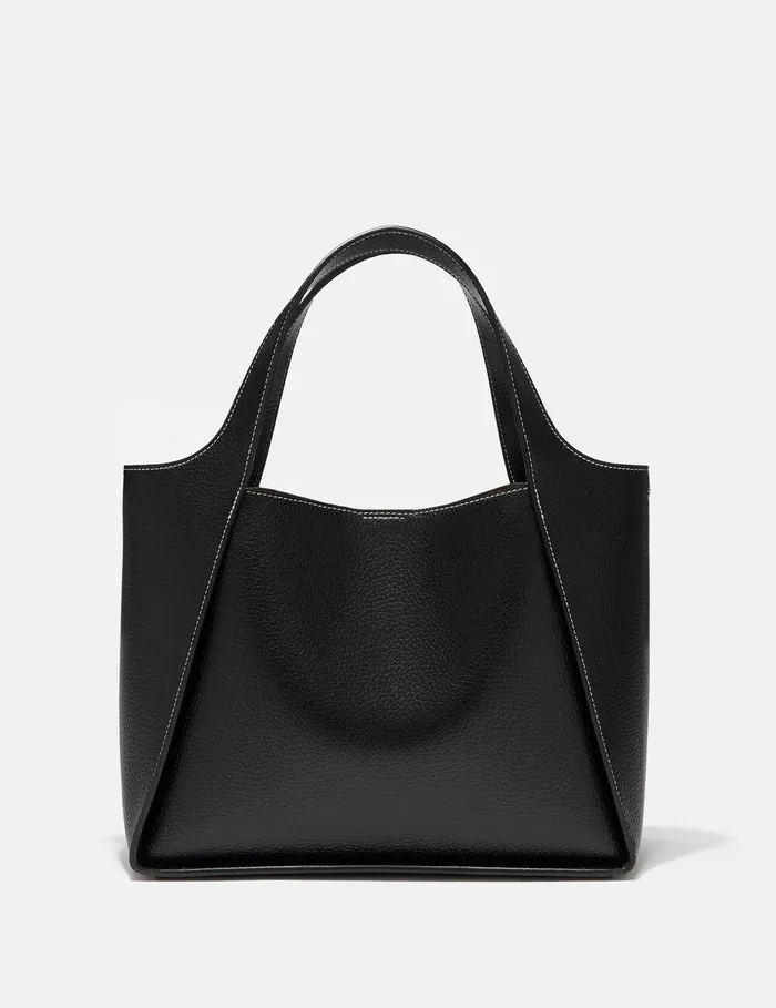 Stella McCartney TopHandle Bags Women Logo Grainy Alter Mat Crossbody Bag Black Stella McCartney TopHandle Bags Women Logo Grainy Alter Mat Crossbody Bag Black