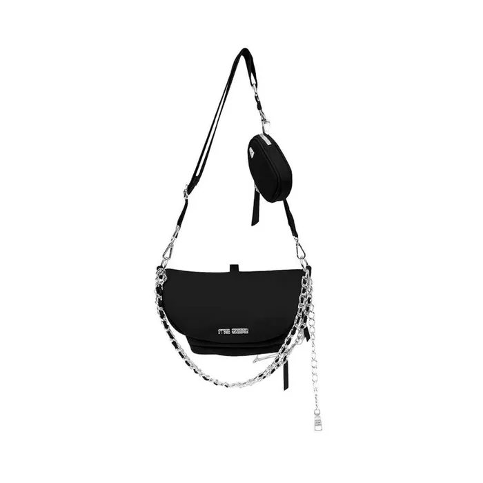 Steve Madden Bmaxima Black Womens Shoulder Bags Steve Madden Bmaxima Black Womens Shoulder Bags