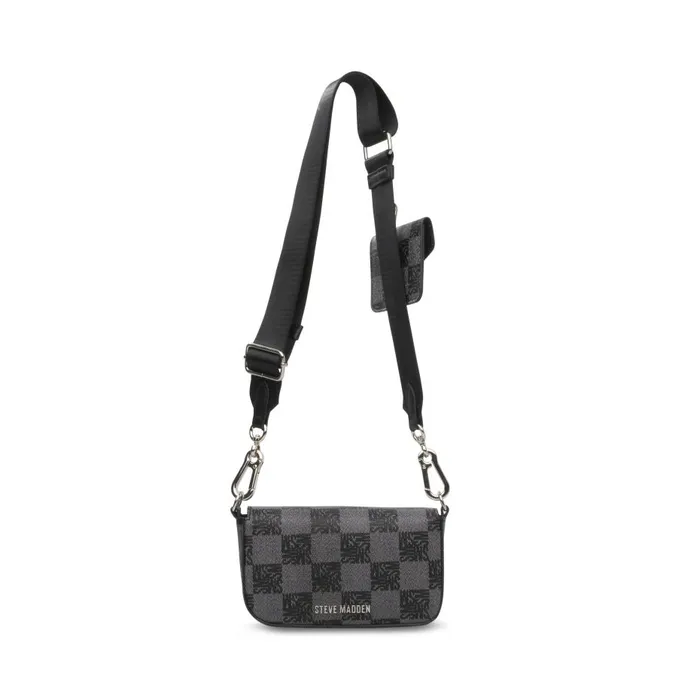 Steve Madden Bperks Black Womens Shoulder Bags Steve Madden Bperks Black Womens Shoulder Bags
