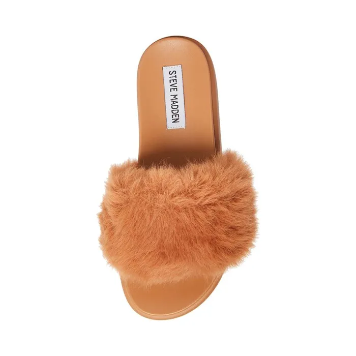 Steve Madden Delphina Tan Womens Slippers Steve Madden Delphina Tan Womens Slippers