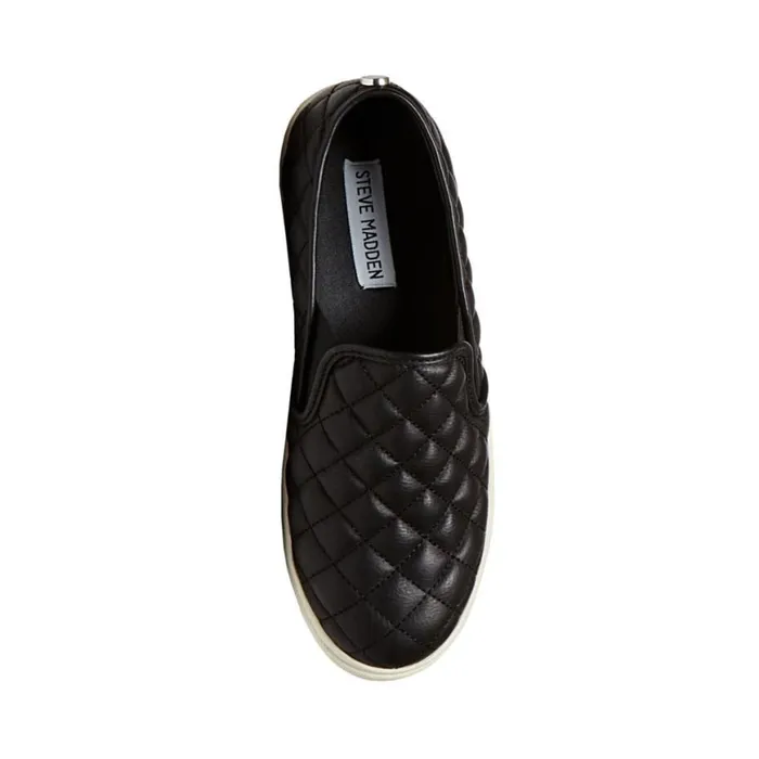 Steve Madden Ecentrcq Black Womens Sneakers