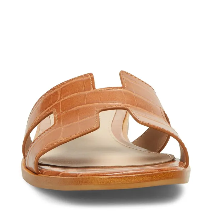 Steve Madden Hadyn Cognac Multi Womens Sandals Steve Madden Hadyn Cognac Multi Womens Sandals