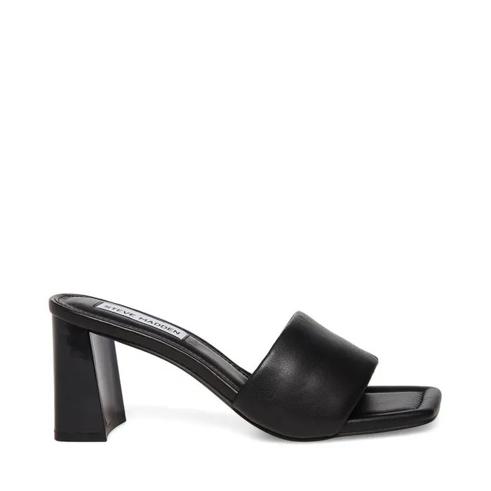 Steve Madden Lexie Black Womens Mules