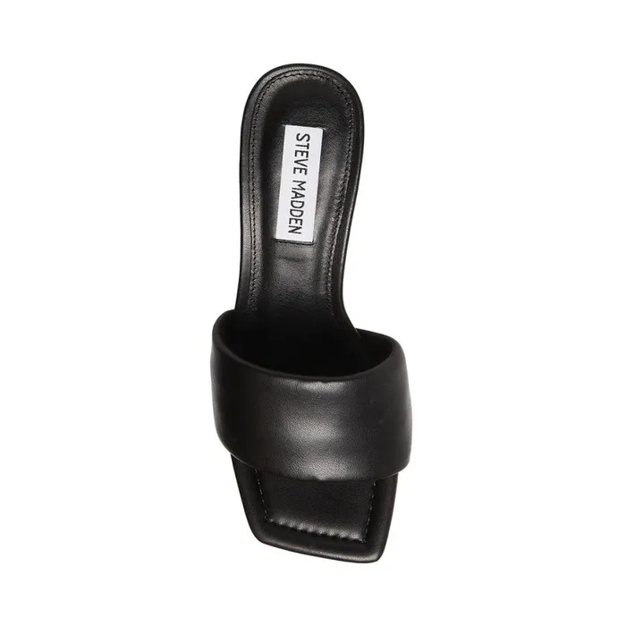 Steve Madden Lexie Black Womens Mules