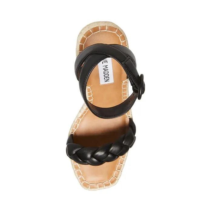 Steve Madden Novah Black Womens Wedges Steve Madden Novah Black Womens Wedges