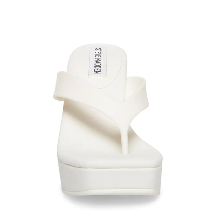 Steve Madden Refined White Womens Wedges Steve Madden Refined White Womens Wedges