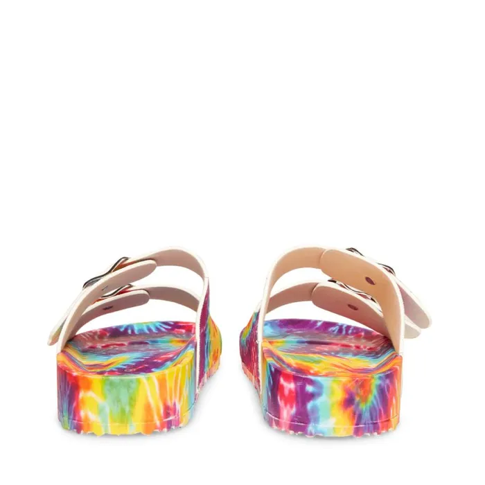 Steve Madden Teddy T Bright Multi Womens Sandals