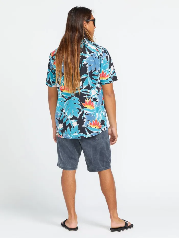 Stone Faded Hybrid Shorts 8211 Navy Mens Volcom Golf