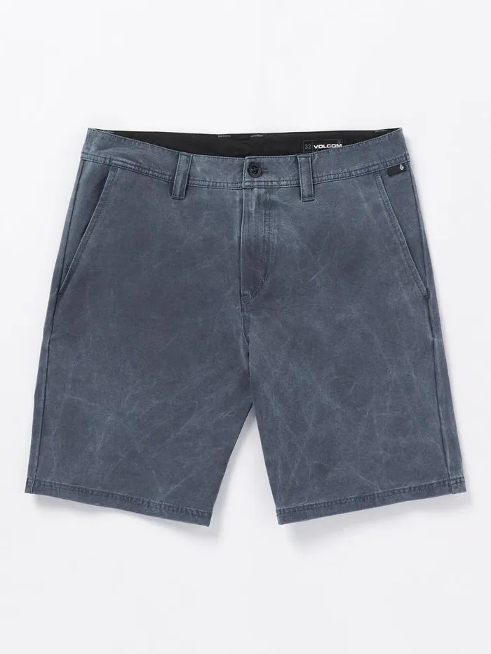 Stone Faded Hybrid Shorts 8211 Navy Mens Volcom Golf