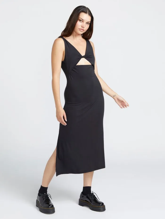 Stone Luz Dress 8211 Black Womens Volcom Dresses