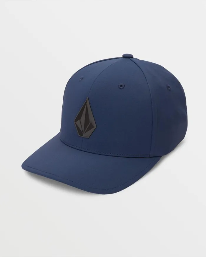 Stone Tech Flexfit Delta 8211 Navy Mens Volcom Hats and Beanies