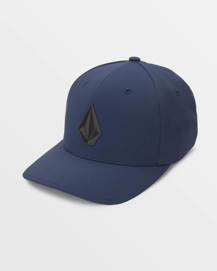 Stone Tech Flexfit Delta 8211 Navy Mens Volcom Hats and Beanies