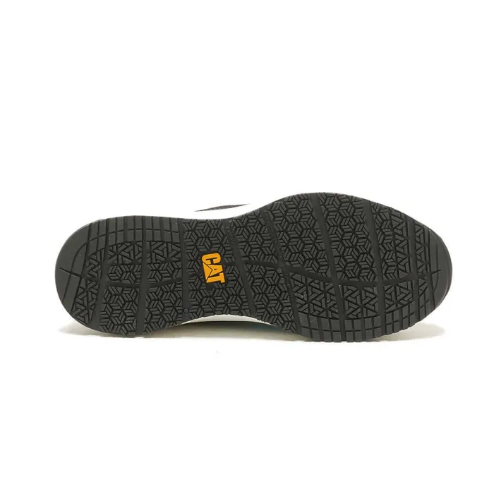 Streamline Runner Carbon Composite Toe Work Shoe Bright Whiteblue Women Cat Footwear Shoes