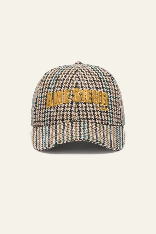 Striped Cap Hame Blue Women Baandsh Hats