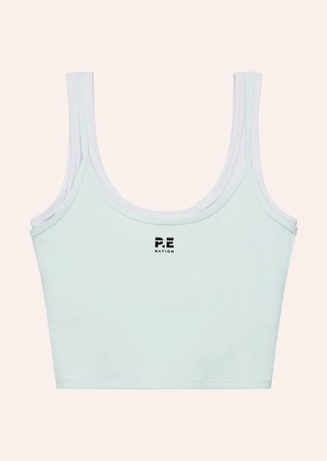 StudioSoft PE Nation Women FORWARD TANK IN HINT OF MINT