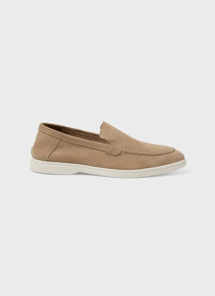 Suede Loafer Sand Men SUNSPEL Shoes