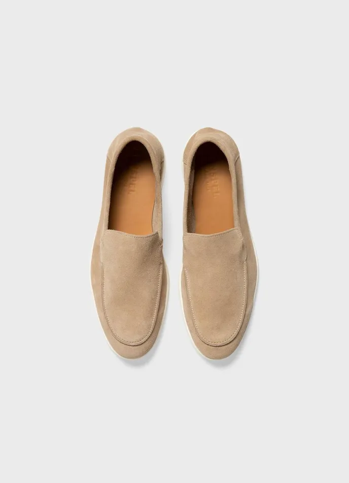 Suede Loafer Sand Men SUNSPEL Shoes