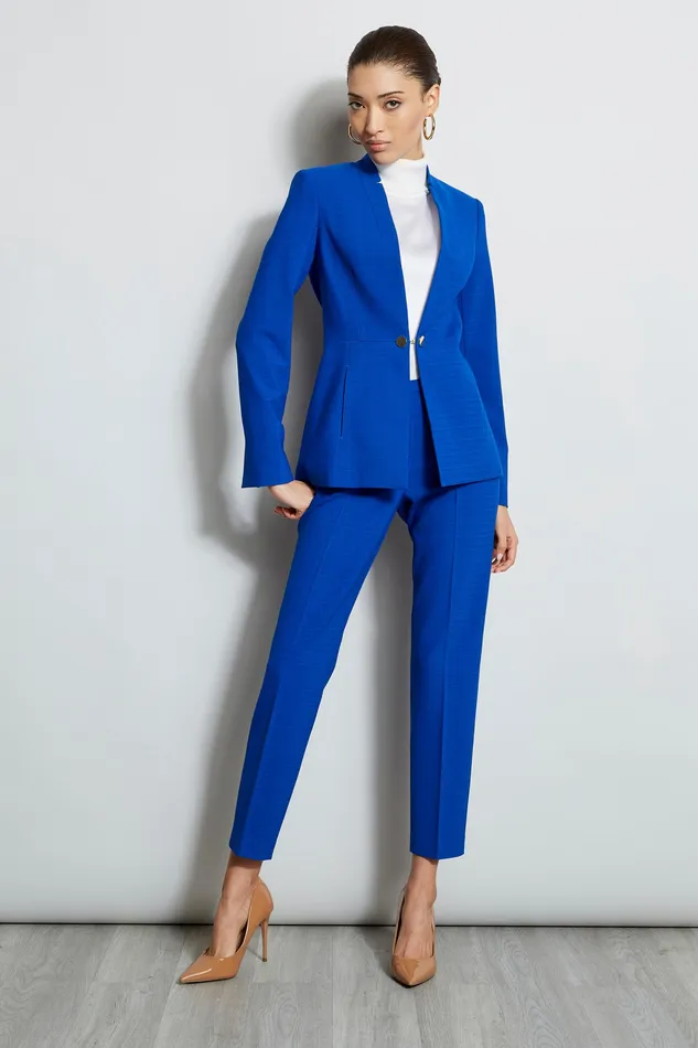 Suiting Women Elie Tahari Chain Blazer VIBE BLUE