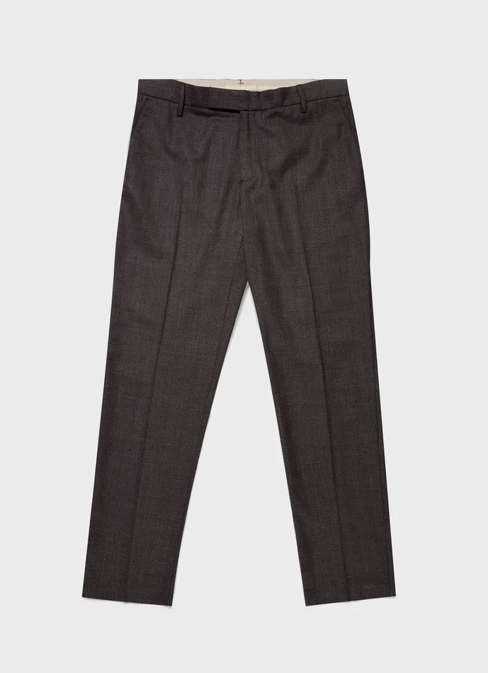 Suits Men ussunspel Lightweight Travel Wool TwoPiece Suit Light Coffee Melange