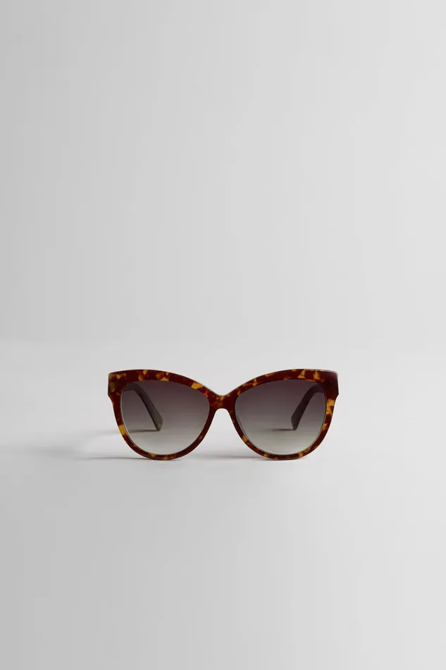 Sunglasses Women Elie Tahari Cat Eye Acetate Sunglasses TORTOISE