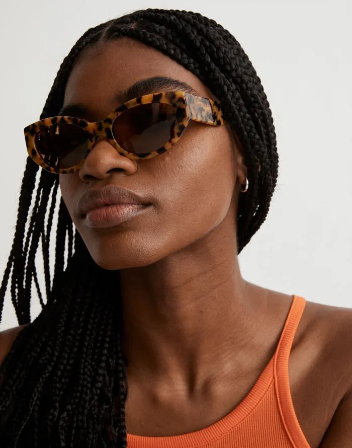Sunglasses Women Madewell Demmera Sunglasses Tort Multi