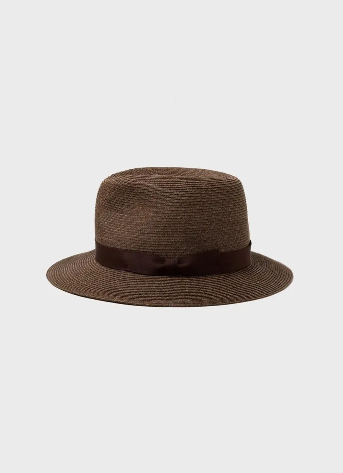 Sunspel X Kijima Takayuki Paper Hat Brown Men SUNSPEL Hats Scarves and Gloves Sunspel X Kijima Takayuki Paper Hat Brown Men SUNSPEL Hats Scarves and Gloves