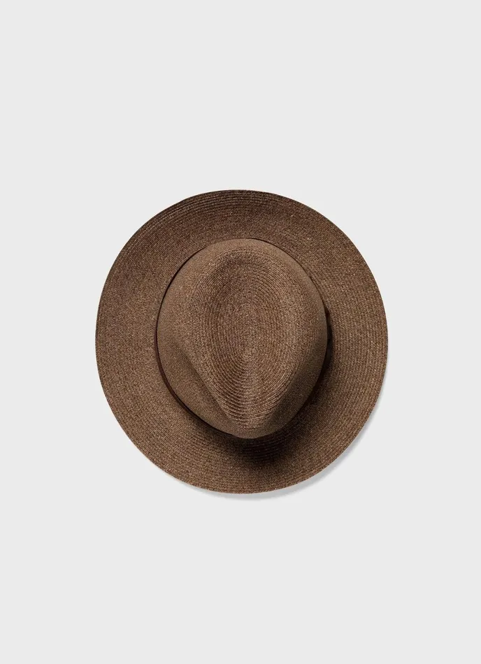 Sunspel X Kijima Takayuki Paper Hat Brown Men SUNSPEL Hats Scarves and Gloves